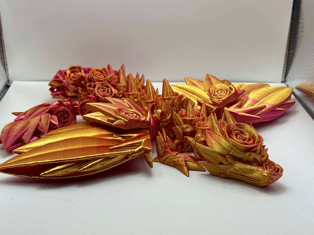(NEW) Winged Rose Dragon - large